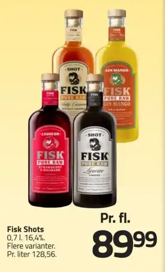 Fleggaard Fisk Shots tilbud