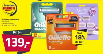 Fleggaard Gillette Barberblade tilbud