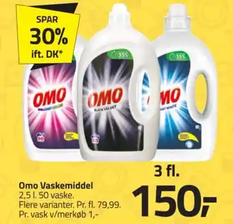 Fleggaard Omo Vaskemiddel tilbud