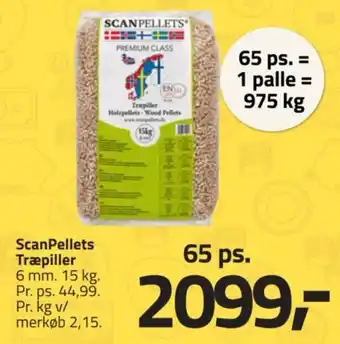 Fleggaard ScanPellets Træpiller tilbud
