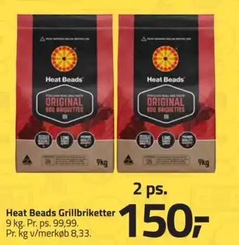 Heat Beads Grillbriketter
