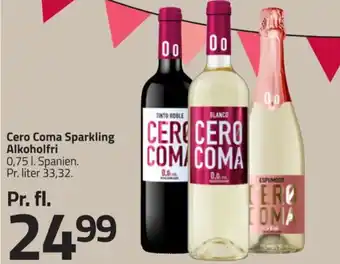 Fleggaard Cero Coma Sparkling Alkoholfri tilbud