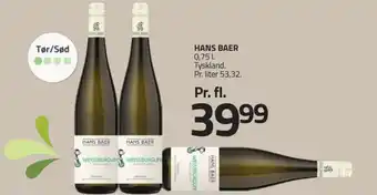 Fleggaard HANS BAER tilbud