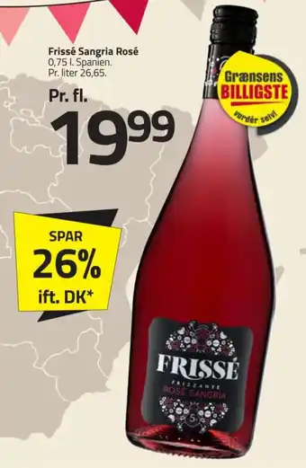 Fleggaard Frissé Sangria Rosé tilbud