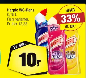 Calle Harpic WC-Rens tilbud