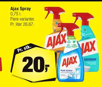 Calle Ajax Spray tilbud