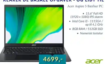 CBC Acer Aspire 5 Bærbar PC tilbud