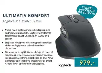 CBC Logitech MX Master 3s Mus tilbud