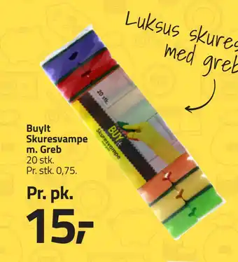 Fleggaard BuyIt Skuresvampe m. Greb tilbud
