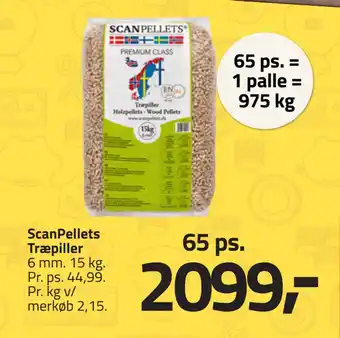 Fleggaard ScanPellets Træpiller tilbud