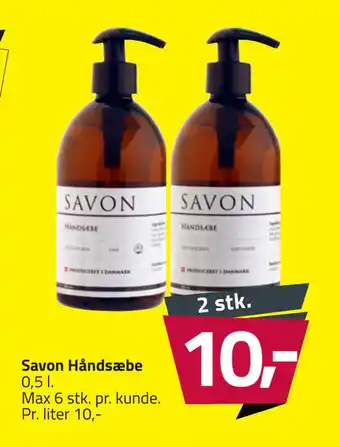 Fleggaard Savon Håndsæbe tilbud