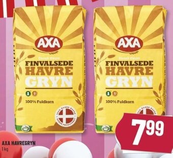Løvbjerg Axa Havregryn 1 Kg tilbud
