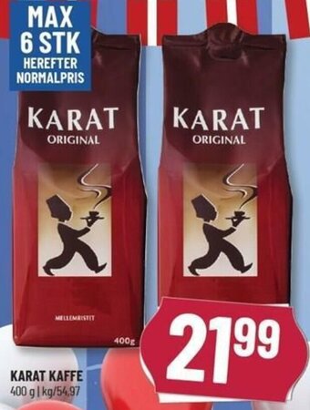 Løvbjerg Karat Kaffe 400g tilbud