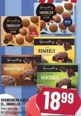 Løvbjerg Spangsberg Hæle El. Snirkler 90-120g tilbud