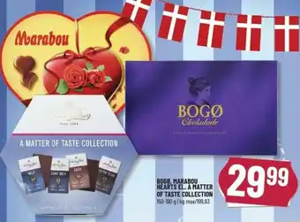 Løvbjerg Bogø, Marabou Hearts El. A Matter Of Taste Collection 150-190g tilbud