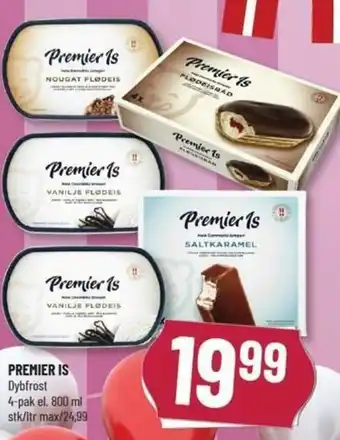 Løvbjerg Premier Is 800ml tilbud