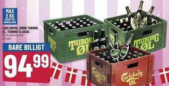 Løvbjerg Carlsberg, Grøn Tuborg El. Tuborg Classic tilbud