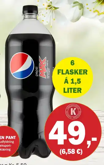 Købmandsgården Pepsi Max tilbud