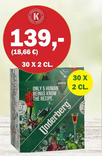 Købmandsgården Underberg tilbud
