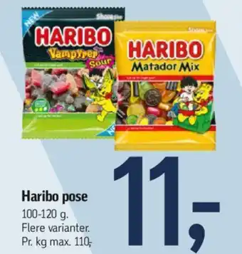 Føtex Haribo pose tilbud