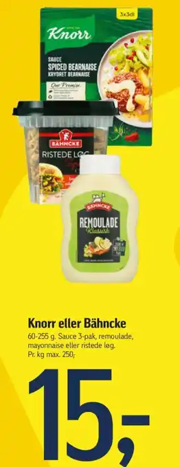 Føtex Knorr eller Bähncke tilbud