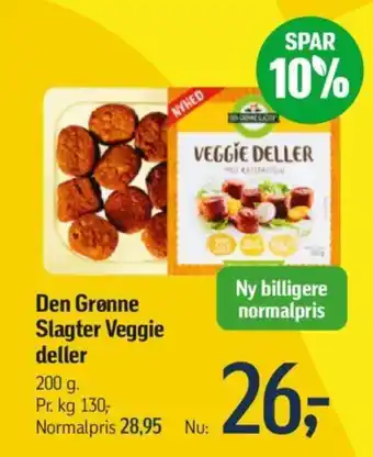 Føtex Den Grønne Slagter Veggie deller tilbud