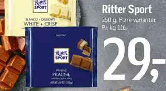 Føtex Ritter Sport tilbud