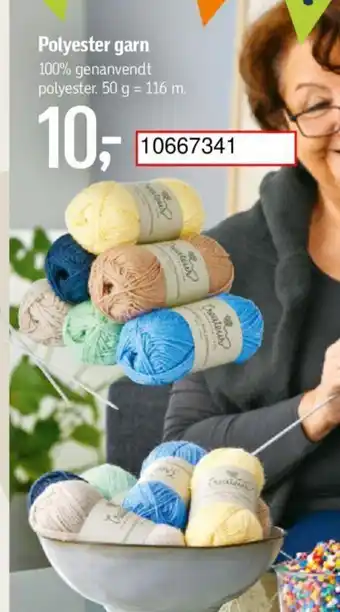 Føtex Polyester garn tilbud