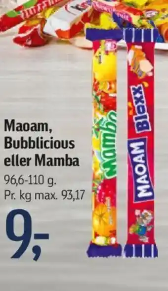 Føtex Maoam, Bubblicious eller Mamba tilbud