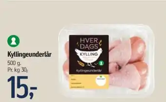 Føtex Kyllingeunderlår tilbud