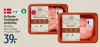 Føtex De Danske Familiegårde gårdkylling tilbud