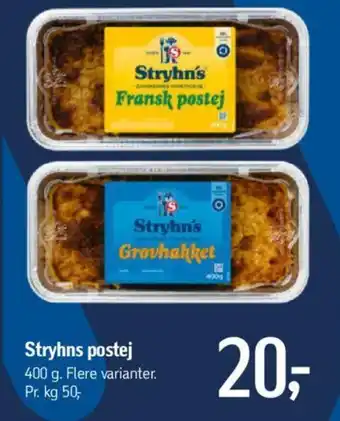 Føtex Stryhns postej tilbud