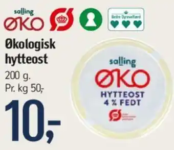 Føtex Økologisk hytteost tilbud