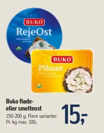 Føtex Buko fløde- eller smelteost tilbud