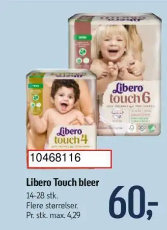 Føtex Libero Touch bleer tilbud