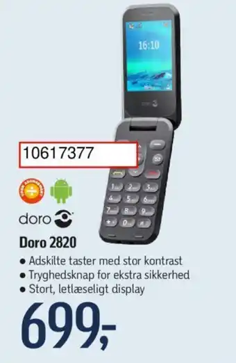Føtex Doro 2820 tilbud