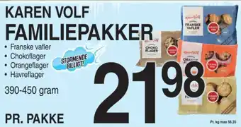 ABC Lavpris KAREN VOLF FAMILIEPAKKER tilbud