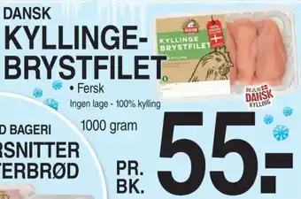 ABC Lavpris KYLLINGE BRYSTFILET tilbud