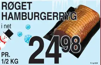 ABC Lavpris RØGET HAMBURGERRYG tilbud