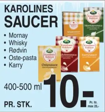 ABC Lavpris KAROLINES SAUCER tilbud