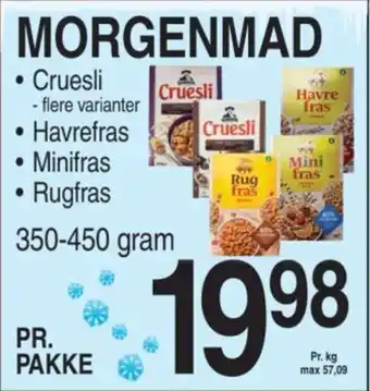 ABC Lavpris MORGENMAD tilbud