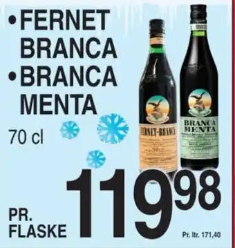 FERNET BRANCA BRANCA MENTA