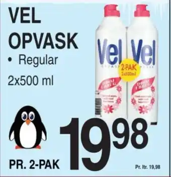 VEL OPVASK