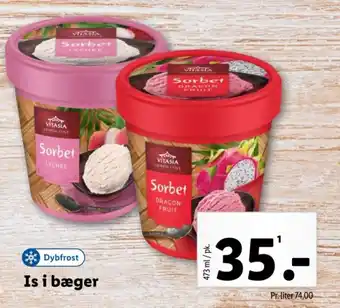 Lidl Is i bæger tilbud