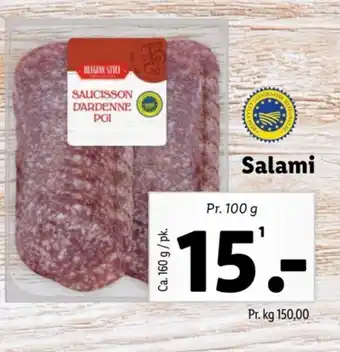 Lidl Salami tilbud