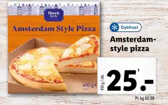 Lidl Amsterdam-style pizza tilbud