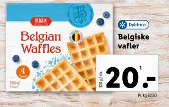Belgiske vafler