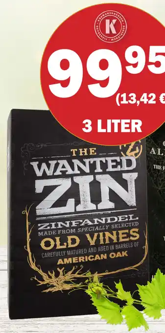 Købmandsgården The Wanted Zin tilbud