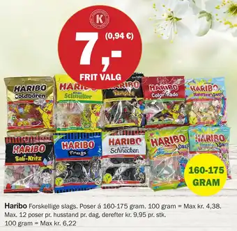 Købmandsgården Haribo tilbud