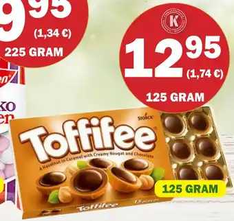 Købmandsgården Toffifee 15 stk tilbud